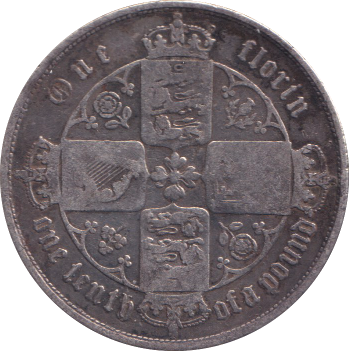1856 FLORIN ( FINE )