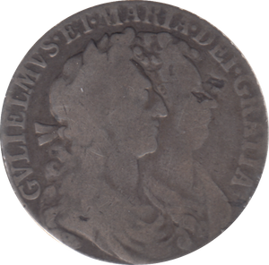 1689 HALFCROWN ( NF )