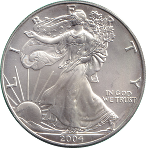 2004 SILVER DOLLAR USA