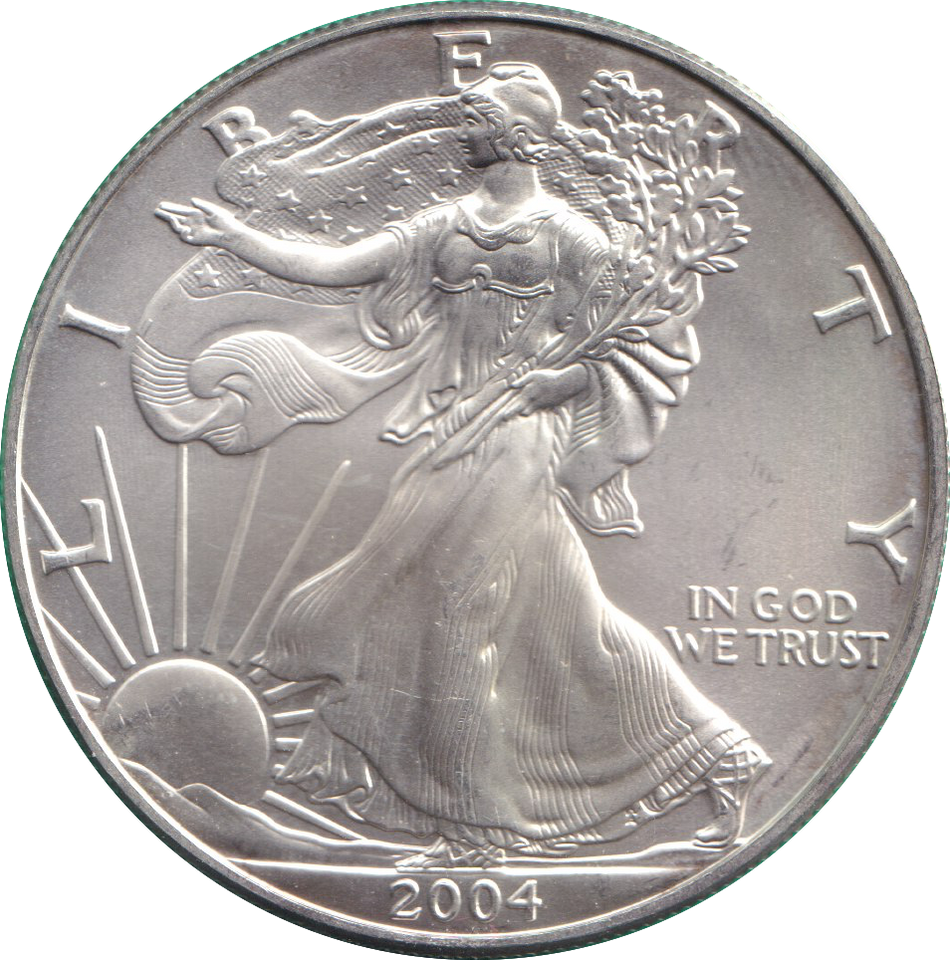 2004 SILVER DOLLAR USA