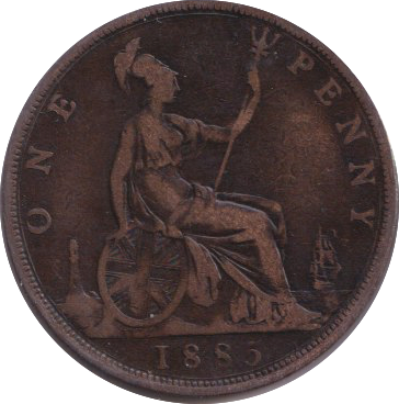 1885 PENNY ( FINE )