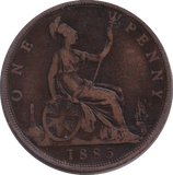 1885 PENNY ( FINE )