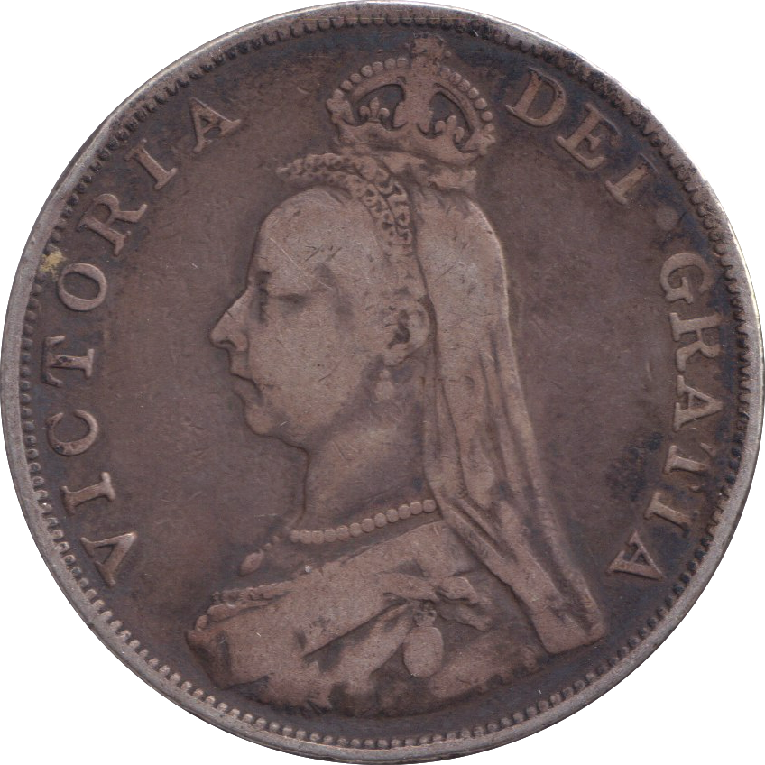 1889 DOUBLE FLORIN ( FINE )