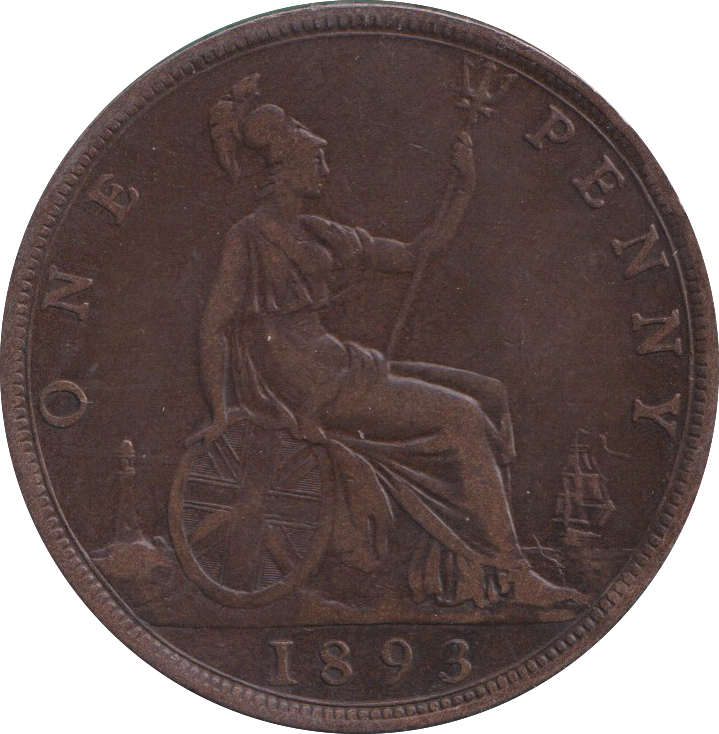 1893 PENNY ( GF )