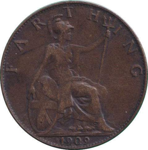 1909 FARTHING ( GF )
