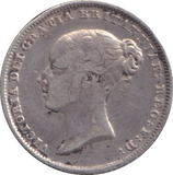 1844 SIXPENCE (VF)
