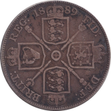 1889 DOUBLE FLORIN ( FINE )