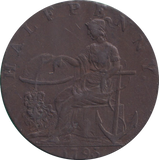 1793 HALFPENNY TOKEN EMSWORTH J STRIDE SHIP