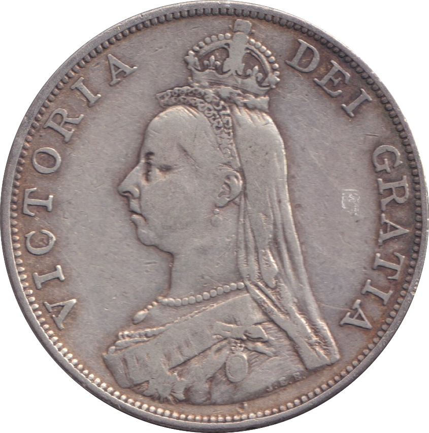 1889 DOUBLE FLORIN ( FINE )
