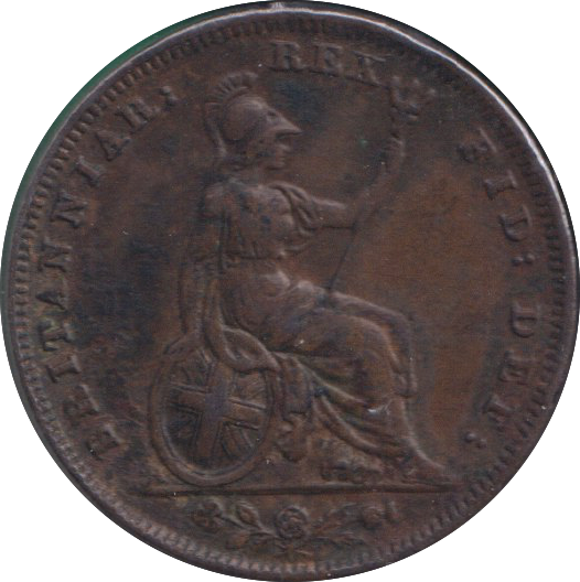 1831 FARTHING ( VF )