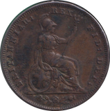 1831 FARTHING ( VF )