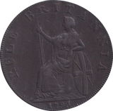 1793 HALFPENNY TOKEN EMSWORTH J STRIDE