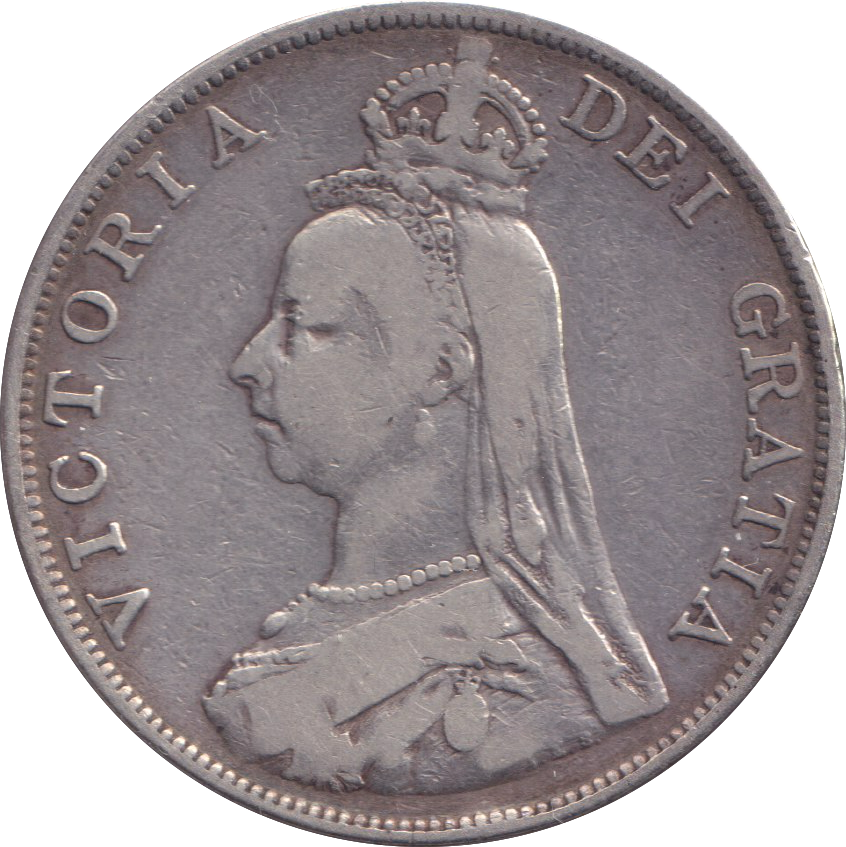 1889 DOUBLE FLORIN ( FINE )