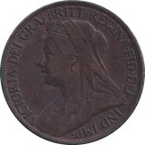 1901 FARTHING ( EF )