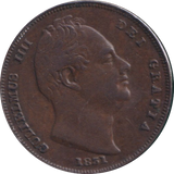 1831 FARTHING ( VF )