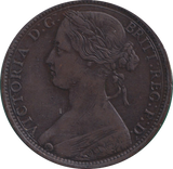 1862 PENNY ( GF )