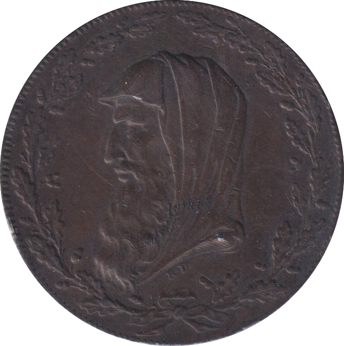 1791 HALFPENNY TOKEN CORNWALL