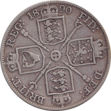 1890 DOUBLE FLORIN ( GF )