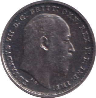 1908 MAUNDY TWO PENCE ( UNC )