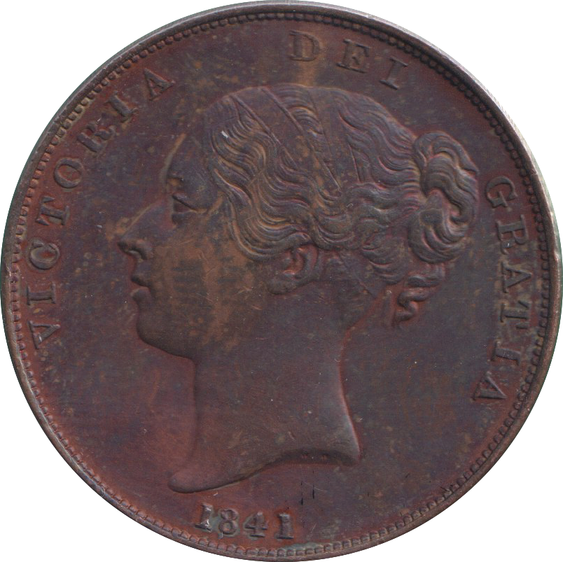 1841 PENNY ( EF )