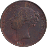 1841 PENNY ( EF )