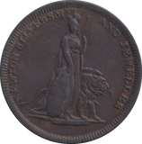 1811 HALFPENNY NORWICH NEWTON SILVER SMITH