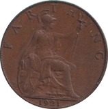 1921 FARTHING ( VF )