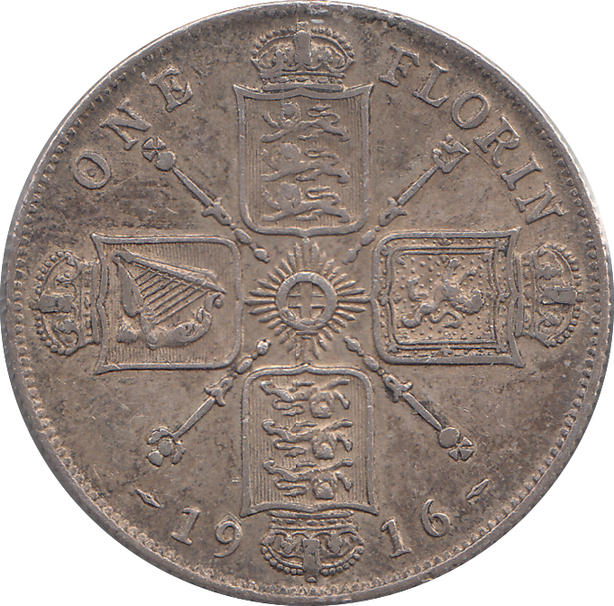 1916 FLORIN ( VF )