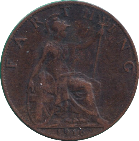 1916 FARTHING ( GF )