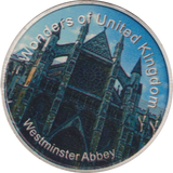 2013 WONDERS OF THE WORLD WESTMINSTER ABBEY MEDALLION