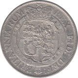 1818 HALFCROWN ( GF )