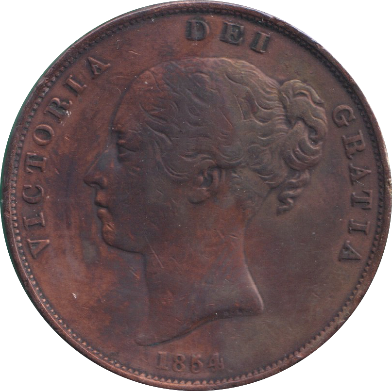 1854 PENNY ( GF )
