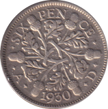 1930 SIXPENCE (GF)