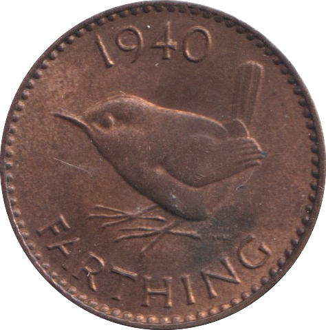 1940 FARTHING ( AUNC )