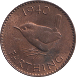 1940 FARTHING ( AUNC )