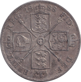 1888 DOUBLE FLORIN ( FINE )
