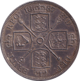1887 DOUBLE FLORIN ( EF )