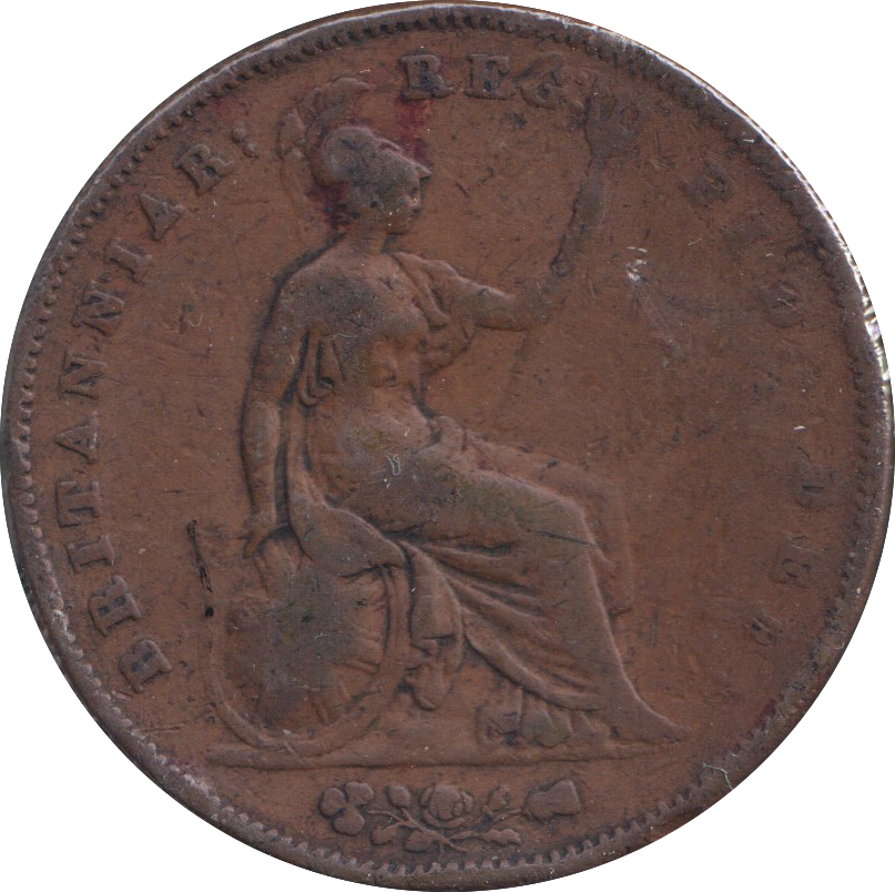 1855 PENNY ( FINE )