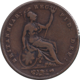 1858 PENNY ( FINE )