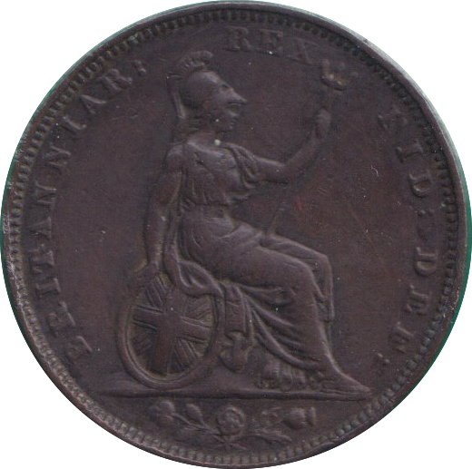 1928 FARTHING ( GVF )