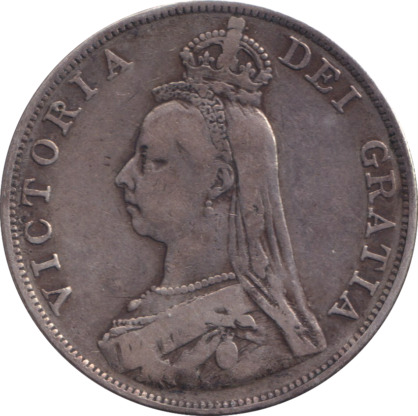 1887 DOUBLE FLORIN ( GF )