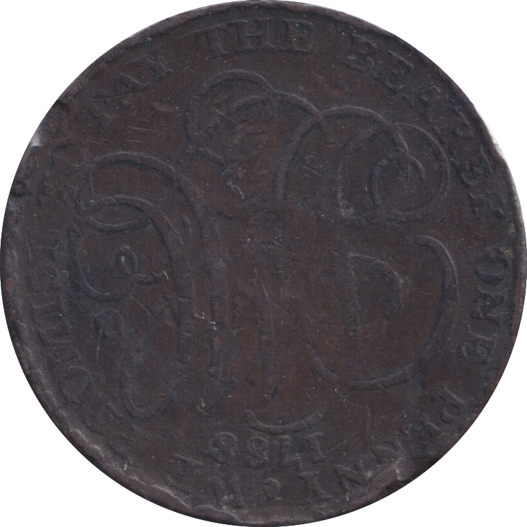 1788 PENNY TOKEN ANGLESEY DRUID