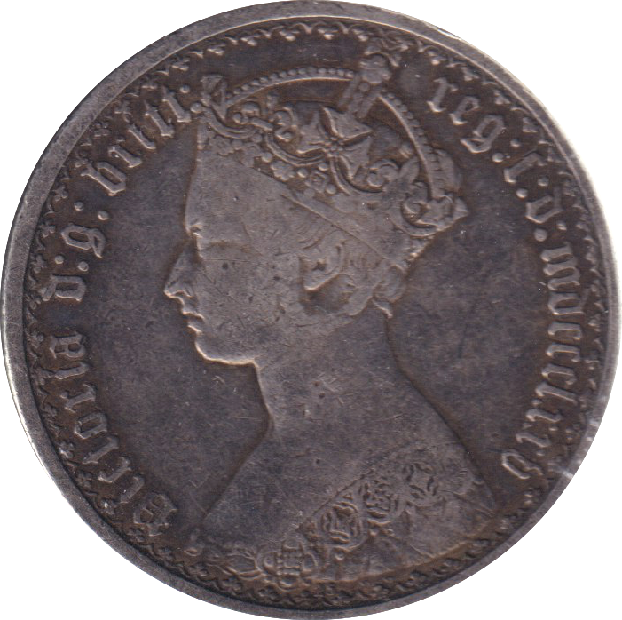 1875 FLORIN ( VF )