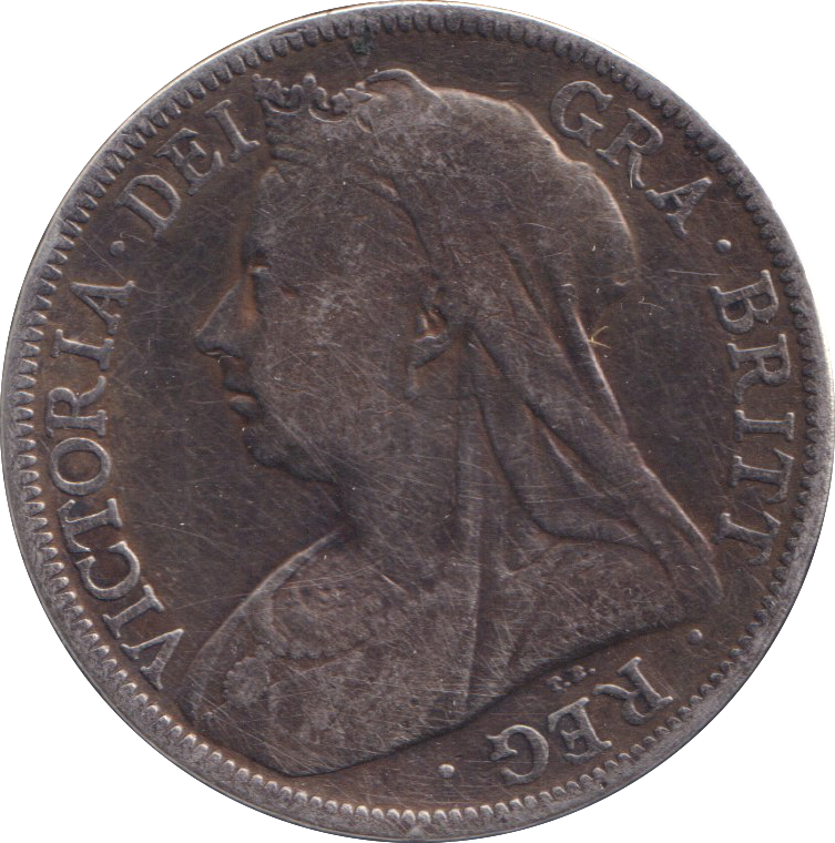 1896 HALFCROWN ( FINE )