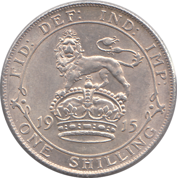 1915 SHILLING (EF)