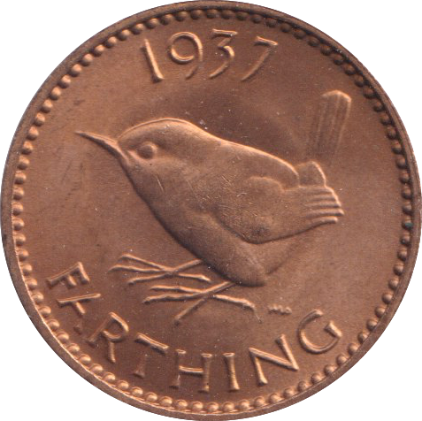 1937 FARTHING (UNC)
