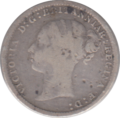 1883 THREEPENCE ( FINE )