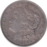 1921 SILVER DOLLAR USA