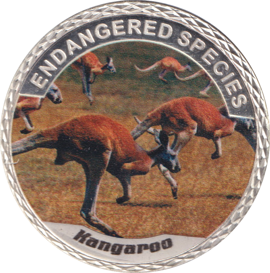 2016 100$ ENDANGERED SPECIES KANGAROO MEDALLION WORLD ANIMAL PROTECTION