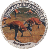 2016 100$ ENDANGERED SPECIES KANGAROO MEDALLION WORLD ANIMAL PROTECTION